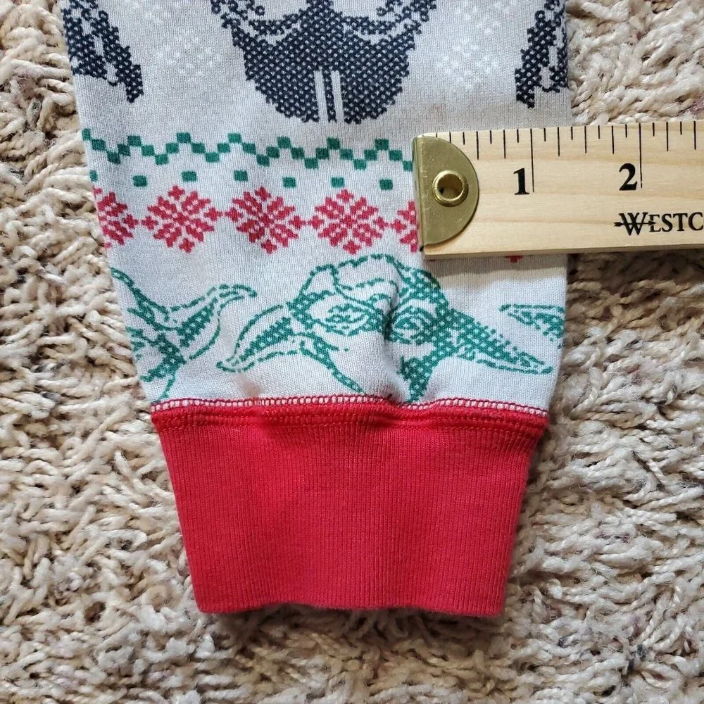 Hanna‎ Andersson Boys Pajama Pants 140 US 10 Organic Cotton Christmas Star Wars